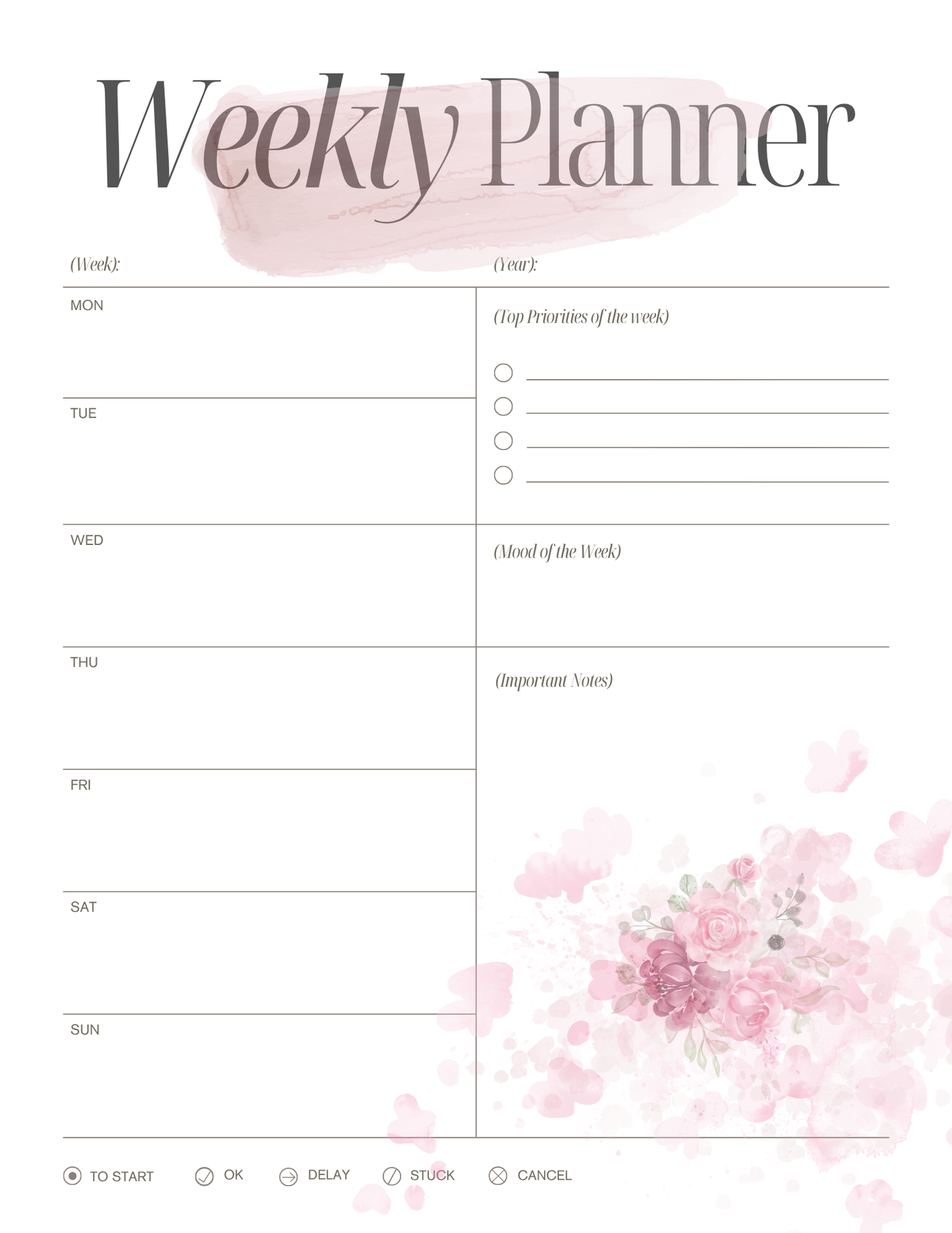 Walking In Purpose Planner
