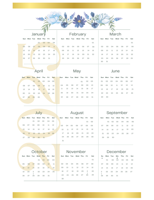 2025 Personal Goals Planner