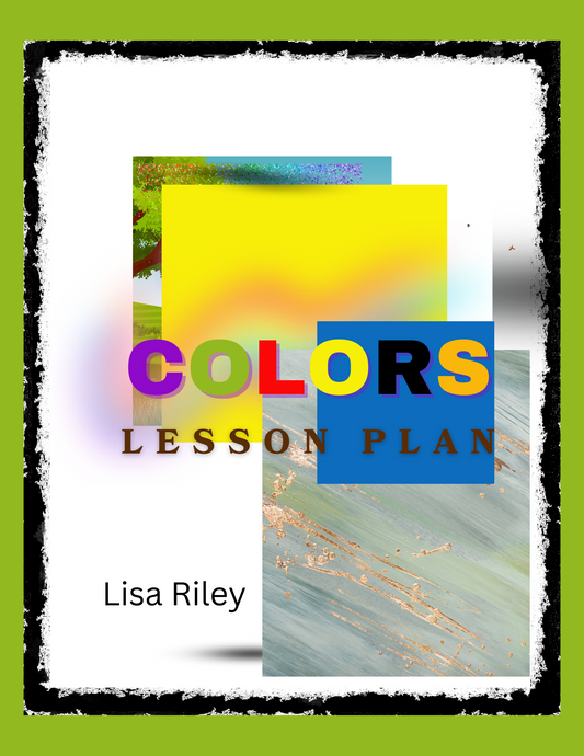 Colors Teachers Lesson Plan Book