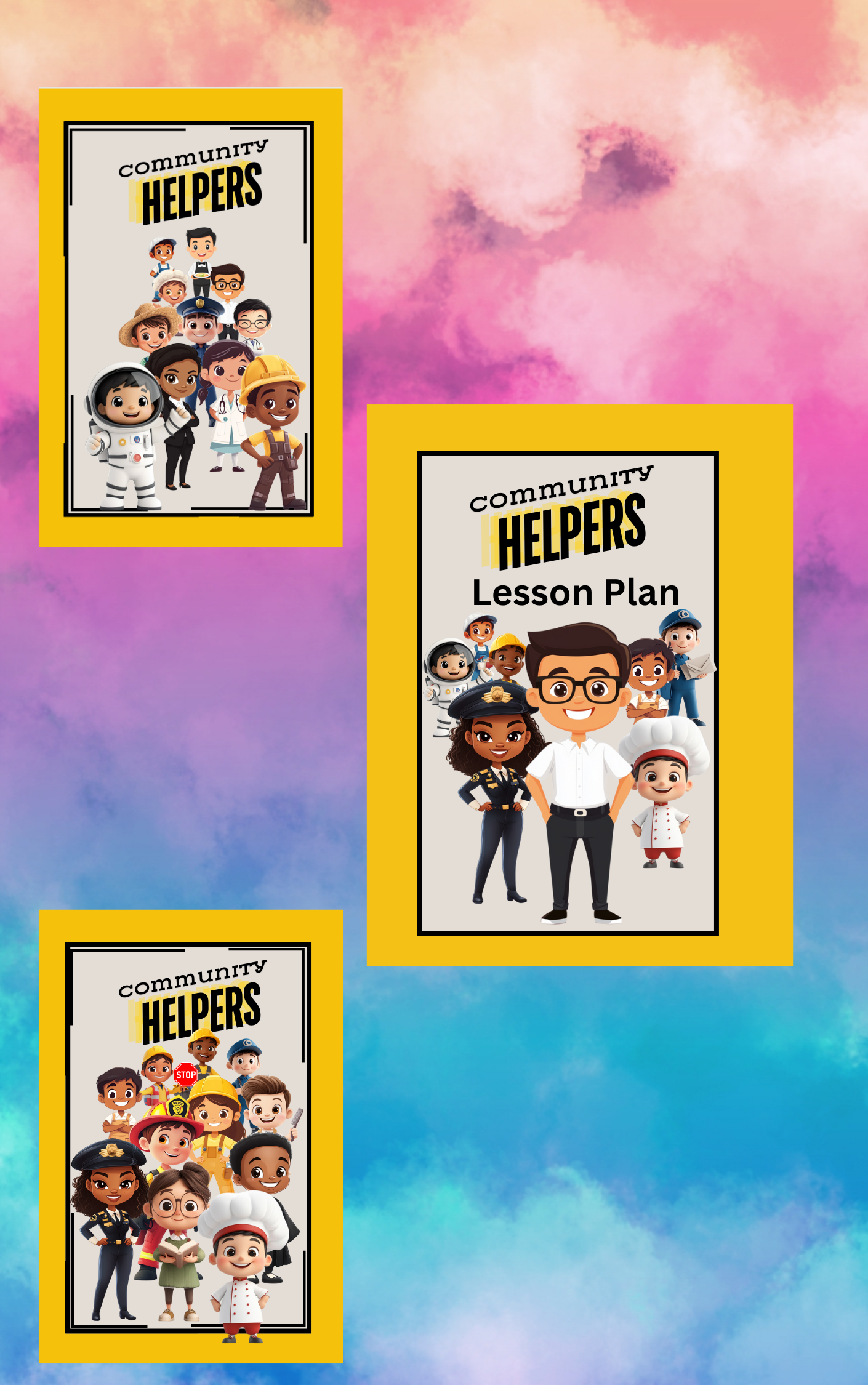 Community Helpers Lesson Plan and Classroom Books